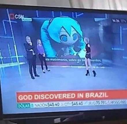 God discovered in Brazil